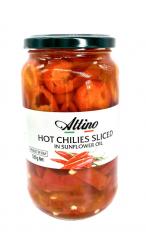 Altino - Hot Chilies Sliced 530gr Image